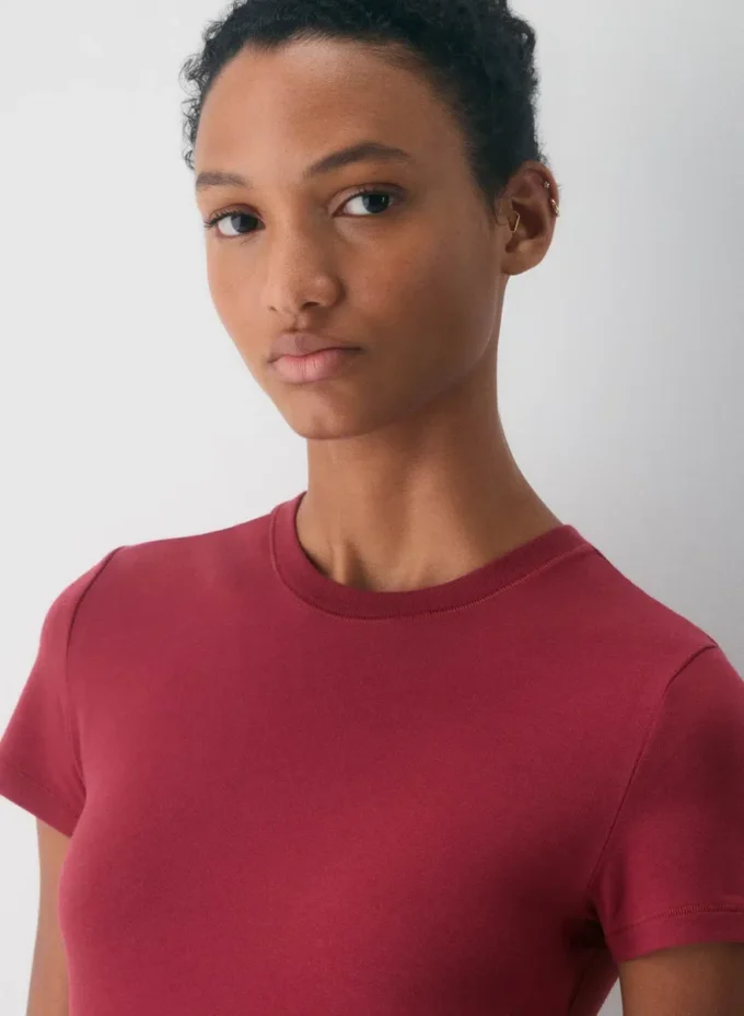 Camiseta de cuello redondo HomeStretch™ Smooth