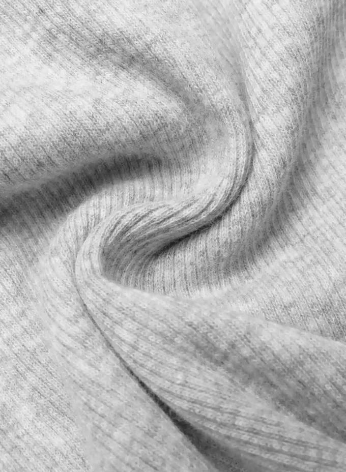 Camiseta de manga larga con cuello henley HomeStretch™ Rib