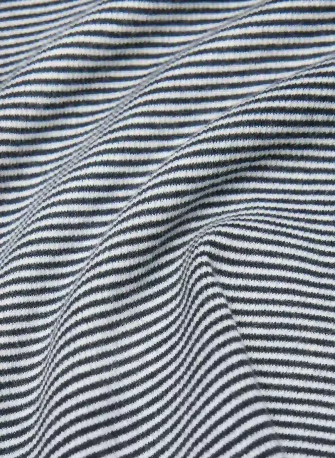 camiseta de tirantes con cuello redondo y canalé HomeStretch™
