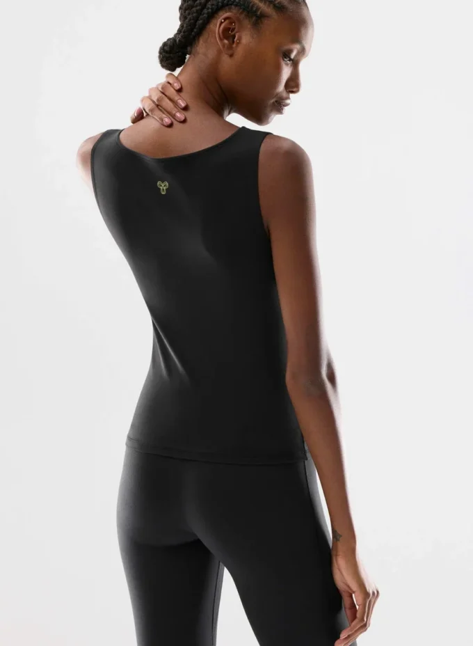 Camiseta sin mangas con cuello barco BUTTER Essential