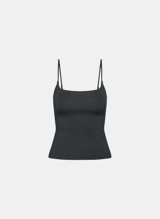 Camiseta sin mangas con cuello cuadrado Original Contour Camiseta sin mangas con cuello cuadrado Original Contour
