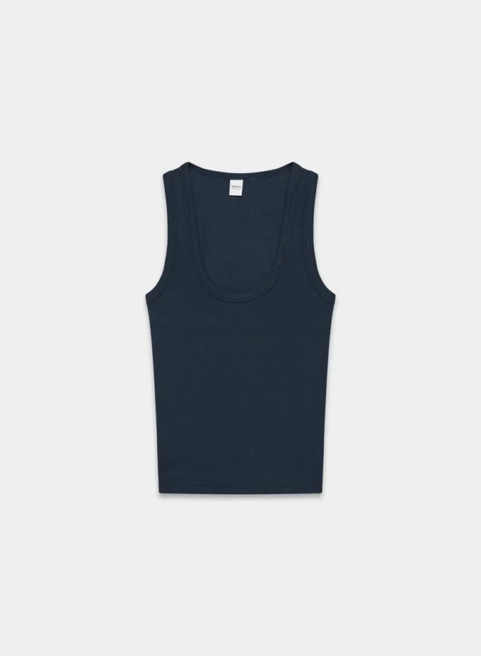 Camiseta sin mangas con cuello redondo HomeStretch™ Rib Camiseta sin mangas con cuello redondo HomeStretch™ Rib