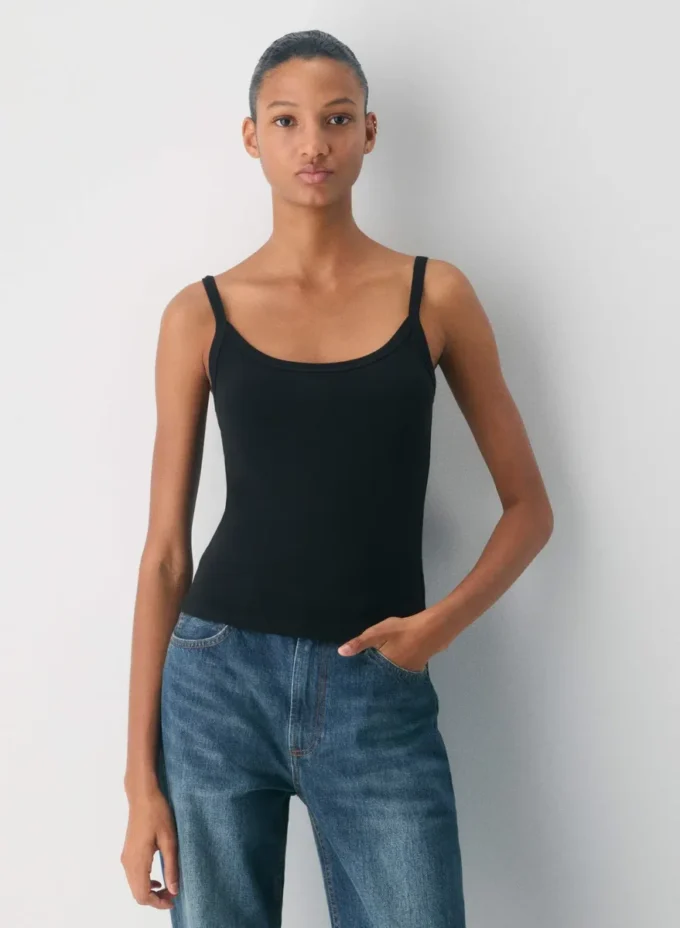 Camiseta sin mangas con cuello redondo HomeStretch™ Smooth Camiseta sin mangas con cuello redondo HomeStretch™ Smooth