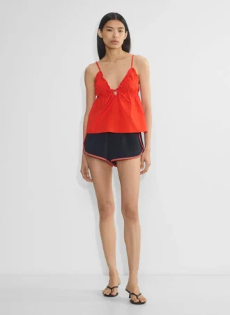 Camisola de popelín caviar