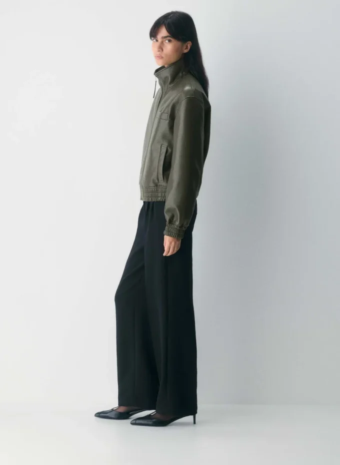 Cazadora bomber Josephine – Cuero UnReal Cazadora bomber Josephine – Cuero UnReal