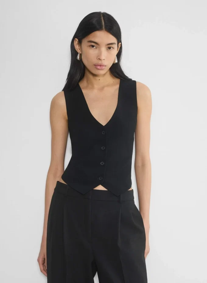 Chaleco Deniro – Mirror Crepe™ Chaleco Deniro – Mirror Crepe™