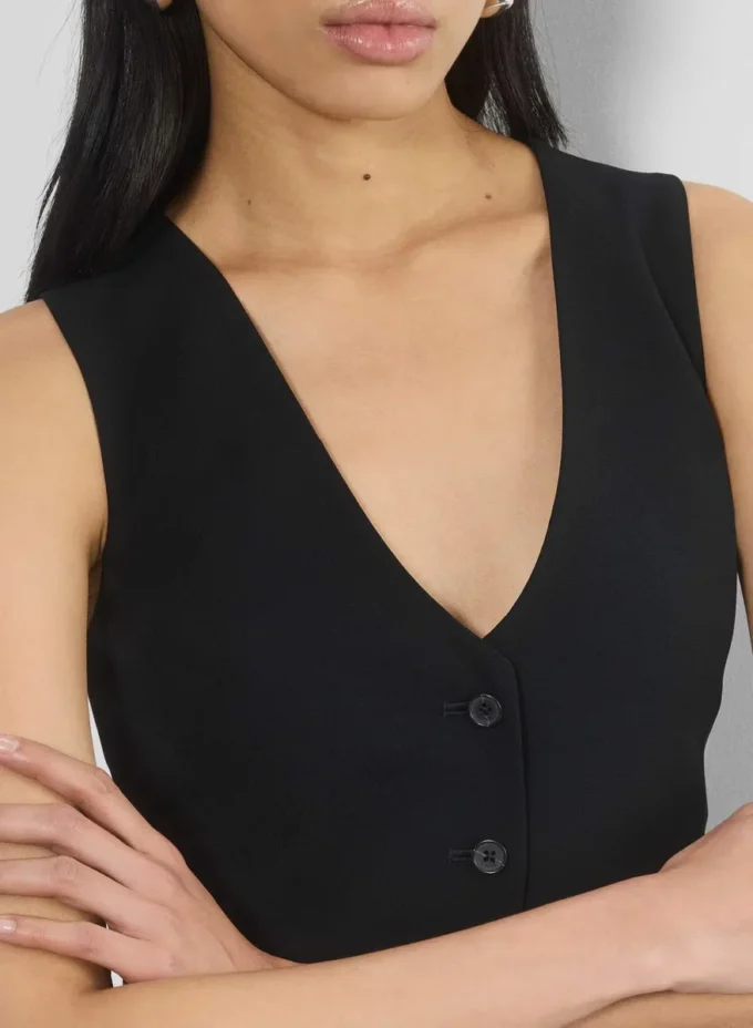 Chaleco Deniro – Mirror Crepe™ Chaleco Deniro – Mirror Crepe™