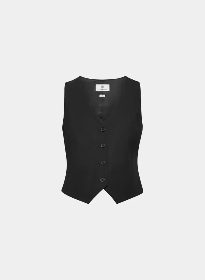 Chaleco Deniro – Mirror Crepe™ Chaleco Deniro – Mirror Crepe™
