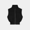 chaleco sin mangas con cuello alto Polartec® Thermal Pro™. chaleco sin mangas con cuello alto Polartec® Thermal Pro™.