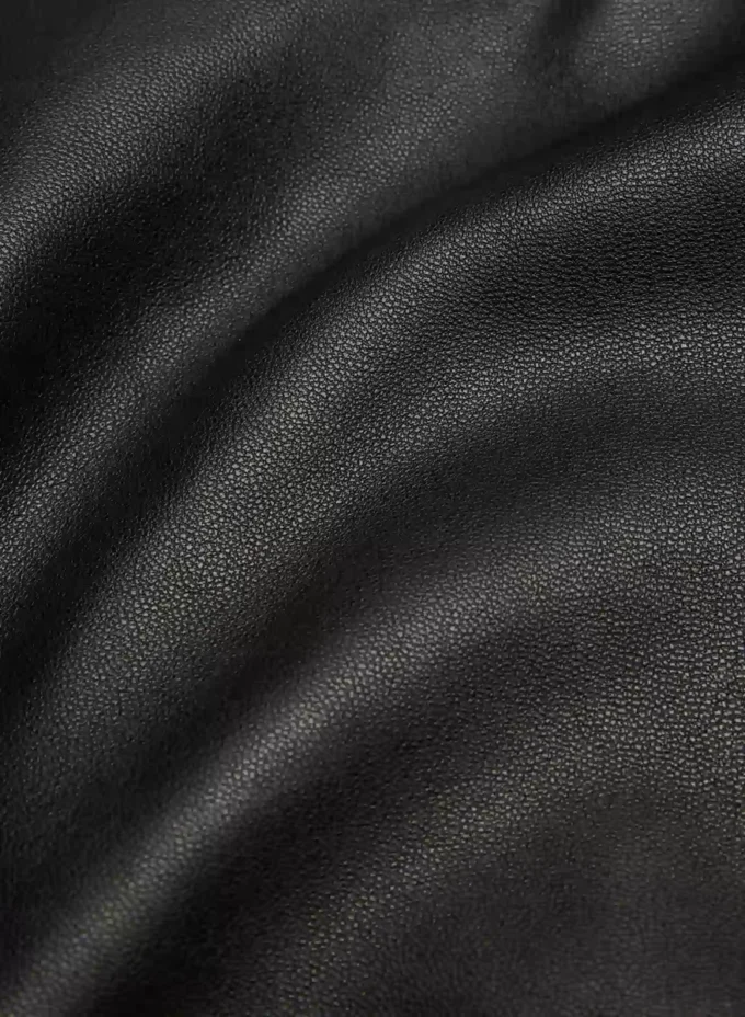 Chaqueta aviador de cuero Calle Chaqueta aviador de cuero Calle