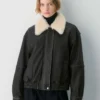 Chaqueta aviador de cuero Calle Chaqueta aviador de cuero Calle
