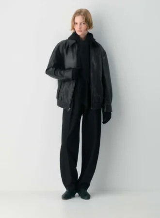 Chaqueta bomber de cuero Jones