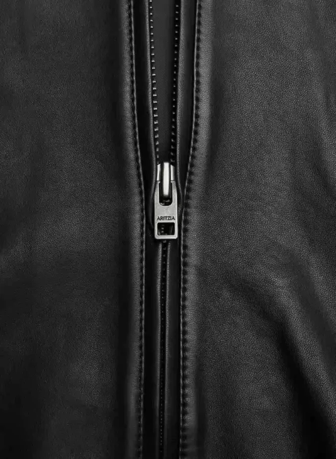 Chaqueta bomber de cuero Jones Chaqueta bomber de cuero Jones
