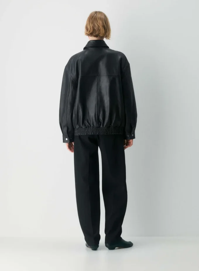 Chaqueta bomber de cuero Jones Chaqueta bomber de cuero Jones