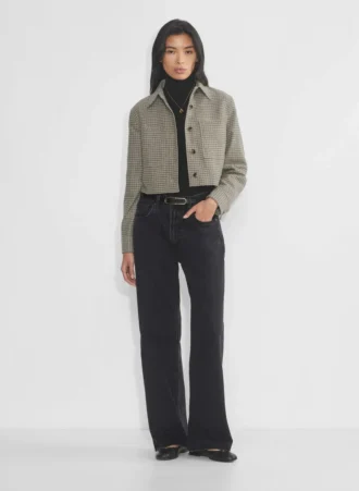 Chaqueta corta Little – Lana de precisión