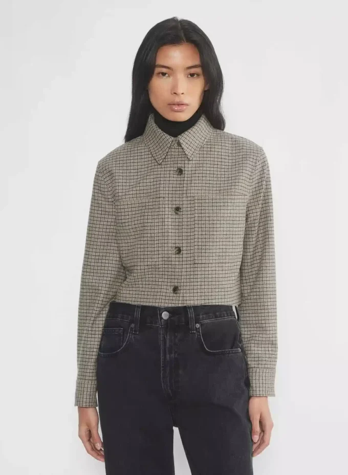 Chaqueta corta Little – Lana de precisión Chaqueta corta Little – Lana de precisión