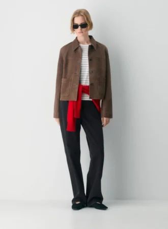 Chaqueta de ante Tori