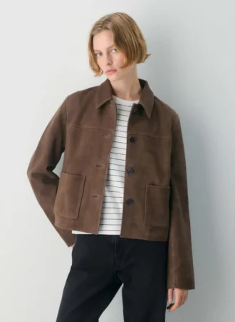 Chaqueta de ante Tori