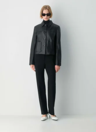 Chaqueta de cuero Tori