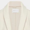 chaqueta de lana merino con cuello chal chaqueta de lana merino con cuello chal