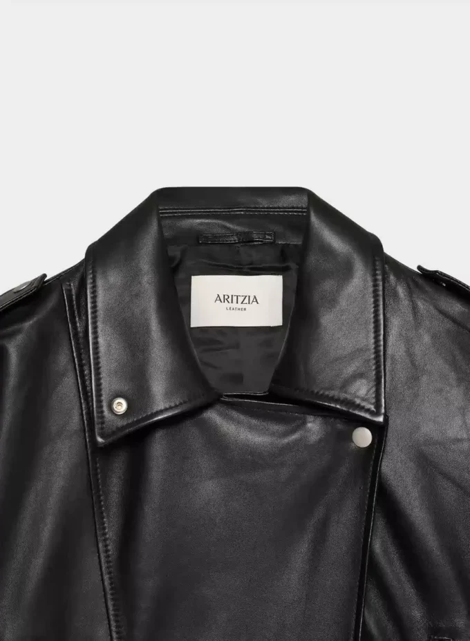 Chaqueta motera de cuero Dakota