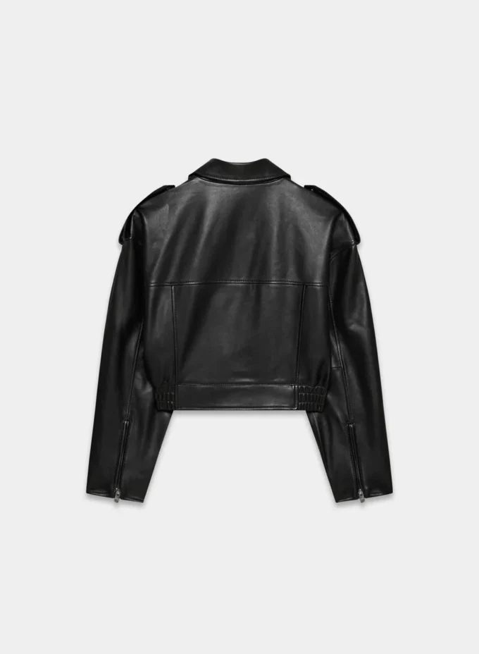 Chaqueta motera de cuero Dakota