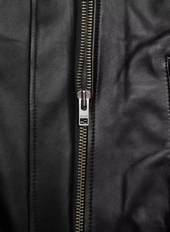 Chaqueta motera de cuero Dakota