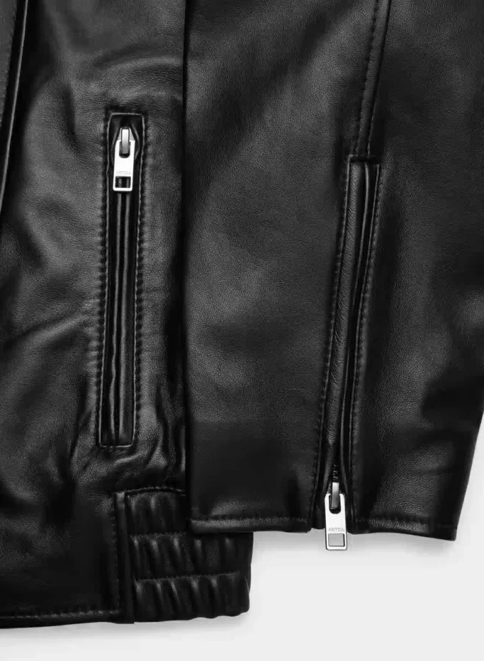 Chaqueta motera de cuero Dakota