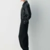 Chaqueta motera de cuero Dakota