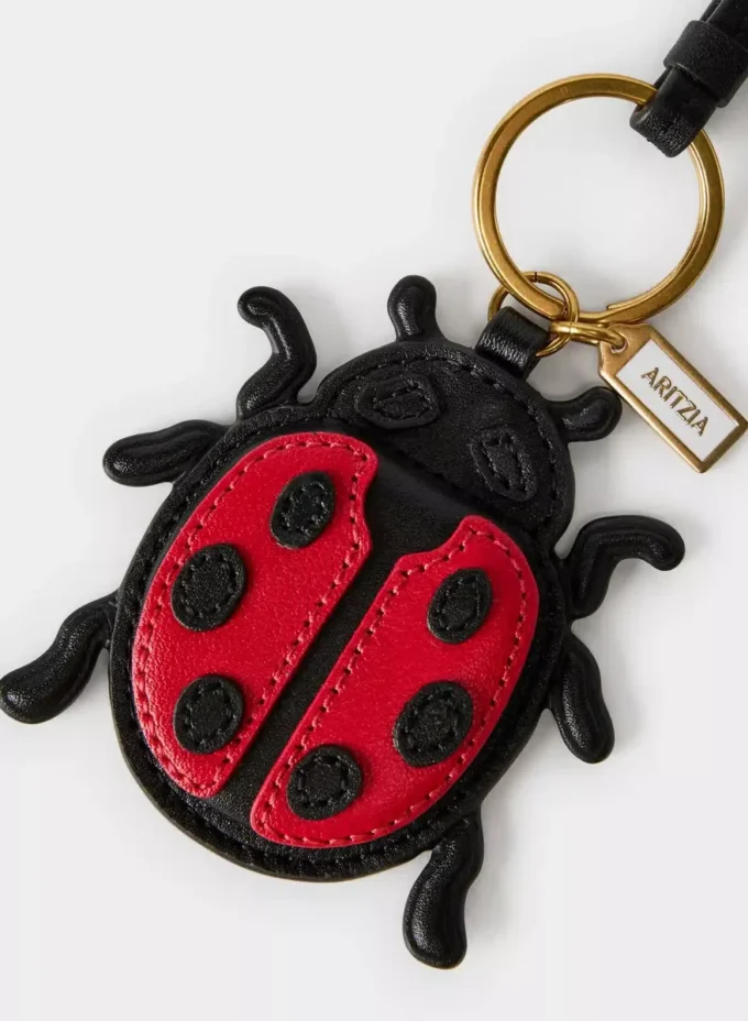 Colgante para bolso con forma de mariquita