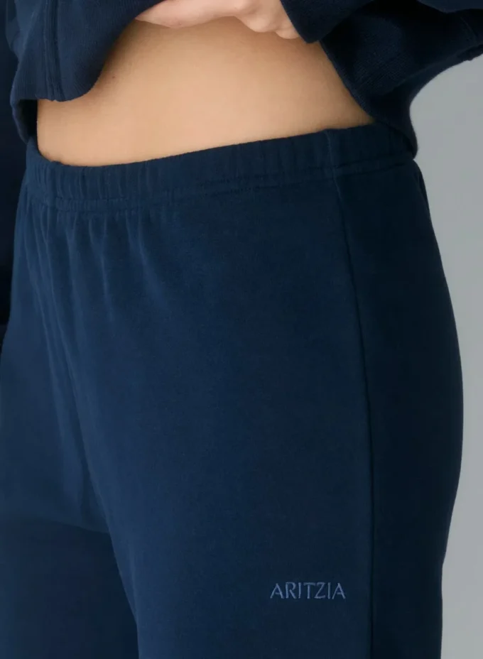 Cozy Sweatfleece de Aritzia. Pantalones de chándal ajustados