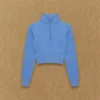 Cozy Sweatfleece Snug Hi-rib 1/2 Zip Mockneck
