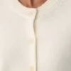 Cárdigan de cuello redondo de lana merino esencial Cárdigan de cuello redondo de lana merino esencial
