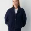 Cárdigan de lana merino Heritage Knit