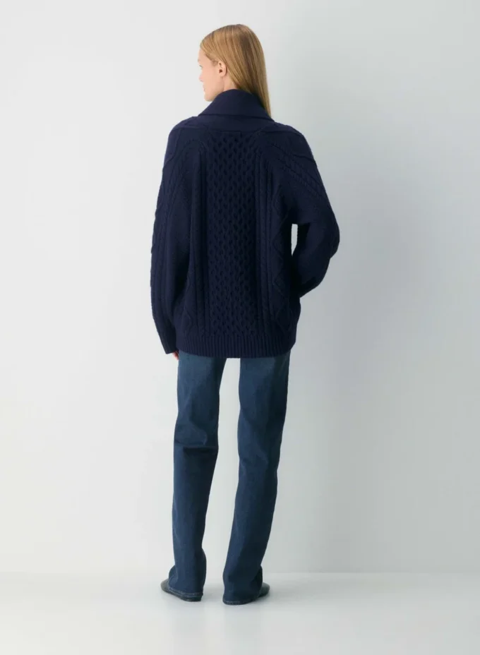 Cárdigan de lana merino Heritage Knit