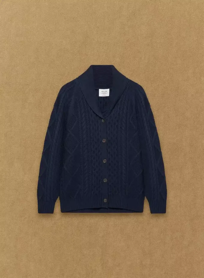 Cárdigan de lana merino Heritage Knit