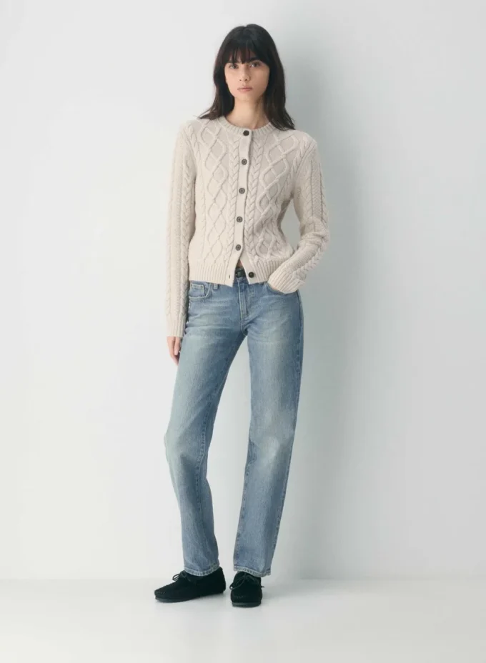 Cárdigan Heritage Knit Merino Wool Crew HiHip Cárdigan Heritage Knit Merino Wool Crew HiHip