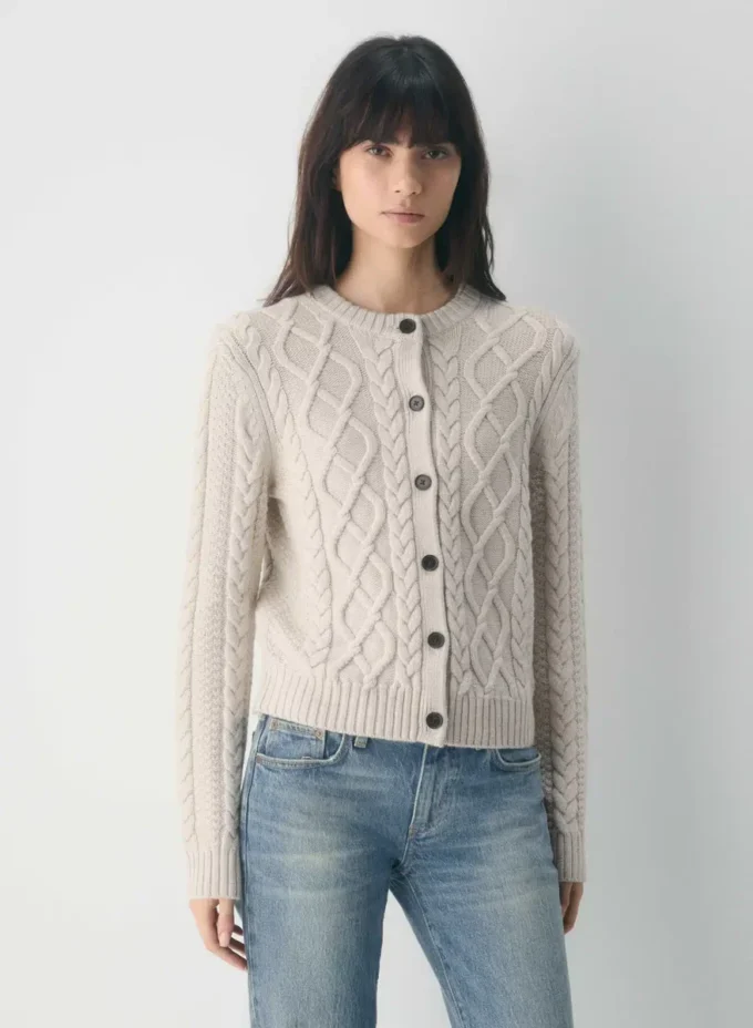 Cárdigan Heritage Knit Merino Wool Crew HiHip Cárdigan Heritage Knit Merino Wool Crew HiHip