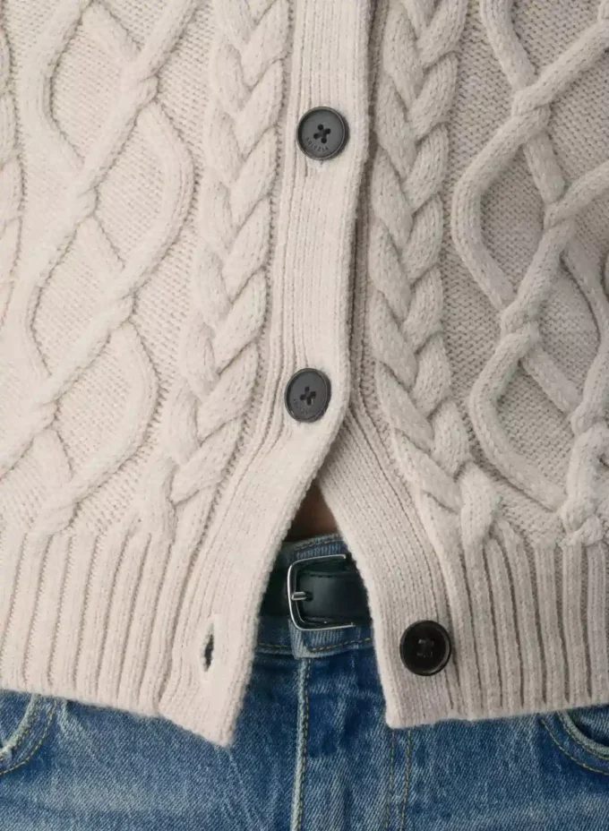Cárdigan Heritage Knit Merino Wool Crew HiHip Cárdigan Heritage Knit Merino Wool Crew HiHip