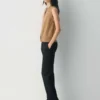 Cárdigan sin mangas de cachemira cepillada Cárdigan sin mangas de cachemira cepillada