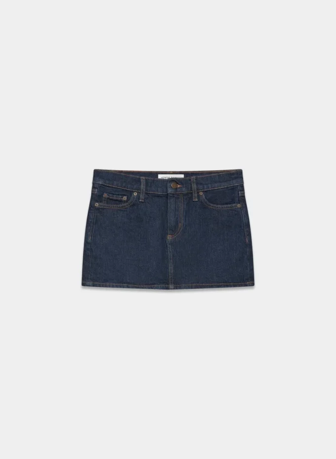 Denim Forum Alba Micro Denim Skirt Denim Forum Alba Micro Denim Skirt