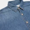 Denim Forum Camisa vaquera cómoda de los 80 Denim Forum Camisa vaquera cómoda de los 80