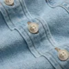 Denim Forum Camisa vaquera cómoda de los 80 Denim Forum Camisa vaquera cómoda de los 80
