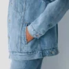 Denim Forum Chaqueta vaquera vintage de sherpa de los 90 Denim Forum Chaqueta vaquera vintage de sherpa de los 90