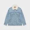 Denim Forum Chaqueta vaquera vintage de sherpa de los 90 Denim Forum Chaqueta vaquera vintage de sherpa de los 90