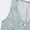 Denim Forum El chaleco vaquero Mia de los años 90