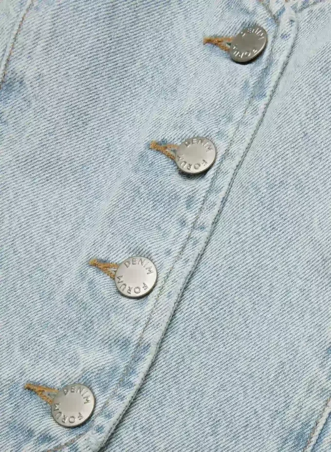 Denim Forum El chaleco vaquero Mia de los años 90