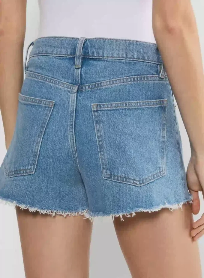 Denim Forum Jodie Mini shorts vaqueros de talle alto Denim Forum Jodie Mini shorts vaqueros de talle alto