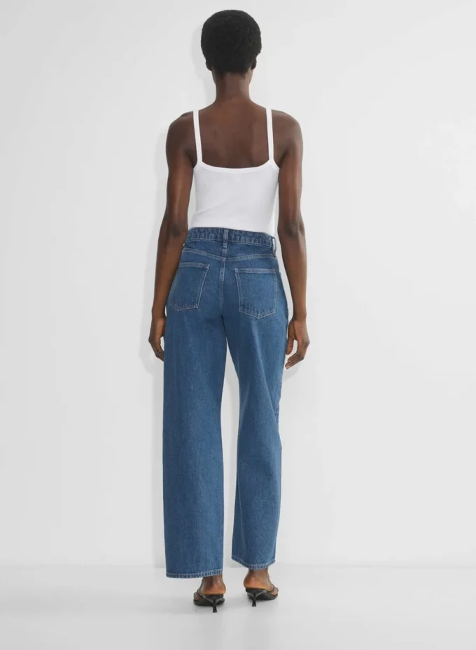 Denim Forum Kai Curve-fit Relaxed Mid-rise Barrel Jean Denim Forum Kai Curve-fit Relaxed Mid-rise Barrel Jean