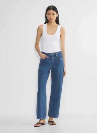 Denim Forum Kai Relaxed Mid-rise Barrel Jean Denim Forum Kai Relaxed Mid-rise Barrel Jean